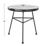 ΣΕΤ ΕΞΩΤΕΡΙΚΟΥ ΧΩΡΟΥ 3ΤΜΧ ALLEGRA HM21047.12 ΜΑΥΡΟ ΣΥΝΘ.RATTAN & ΜΕΤΑΛΛΟ - Image 2