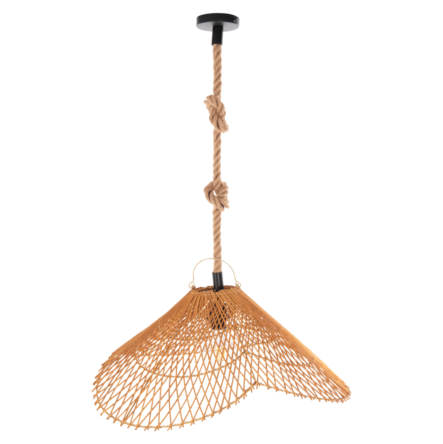 set-fotistiko-orofis-kremasto-fb91192501-7 ΣΕΤ ΦΩΤΙΣΤΙΚΟ ΟΡΟΦΗΣ ΚΡΕΜΑΣΤΟ HM11925.01 ΣΧΟΙΝΙ ΚΑΙ ΦΥΣΙΚΟ RATTAN Φ58,5Χ131Υεκ. - Image 1