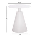 ΣΕΤ LOUNGE 3TMX ΕΞ.ΧΩΡΟΥ OREGO HM21106.02 ΑΛΟΥΜΙΝΙΟ ΣΕ ΛΕΥΚΟ - Image 3