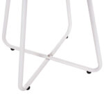 ΣΕΤ LOUNGE 3TMX ΕΞ.ΧΩΡΟΥ PONY HM21193.02 ΜΕΤΑΛΛΟ ΚΑΙ ΣΥΝΘ.RATTAN ΣΕ ΛΕΥΚΟ-ΜΑΥΡΟ - Image 5