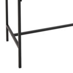ΣΕΤ ΤΡΑΠΕΖΑΡΙΑ ΜΠΑΡ 5ΤΜΧ BOXY HM9882.13 ΜΑΥΡΟ ΜΕΤΑΛΛΟ-ΜΕΛΑΜΙΝΗ ΜΑΥΡΟ ΜΑΡΜΑΡΟ - Image 7