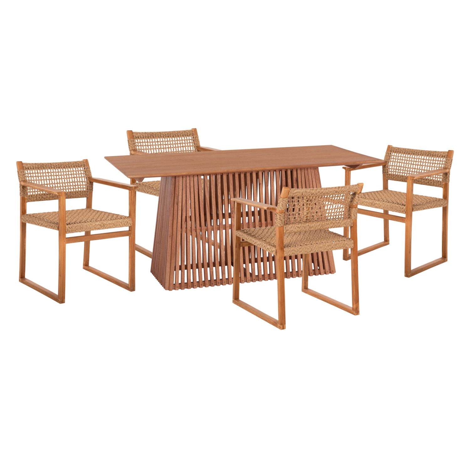 set-trapezarias-5tmch-fb92107801-orthogo-1 ΣΕΤ ΤΡΑΠΕΖΑΡΙΑΣ 5ΤΜΧ NARLEY HM21078.01 ΟΡΘΟΓΩΝΙΟ ΤΡΑΠΕΖΙ & 4 ΚΑΡΕΚΛΕΣ - Image 1