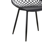 ΣΕΤ ΤΡΑΠΕΖΑΡΙΑΣ 5ΤΜΧ LIO HM21175 MDF TOP & ΠΟΛΥΠΡΟΠΥΛΕΝΙΟ ΣΕ ΜΑΥΡΟ - Image 6