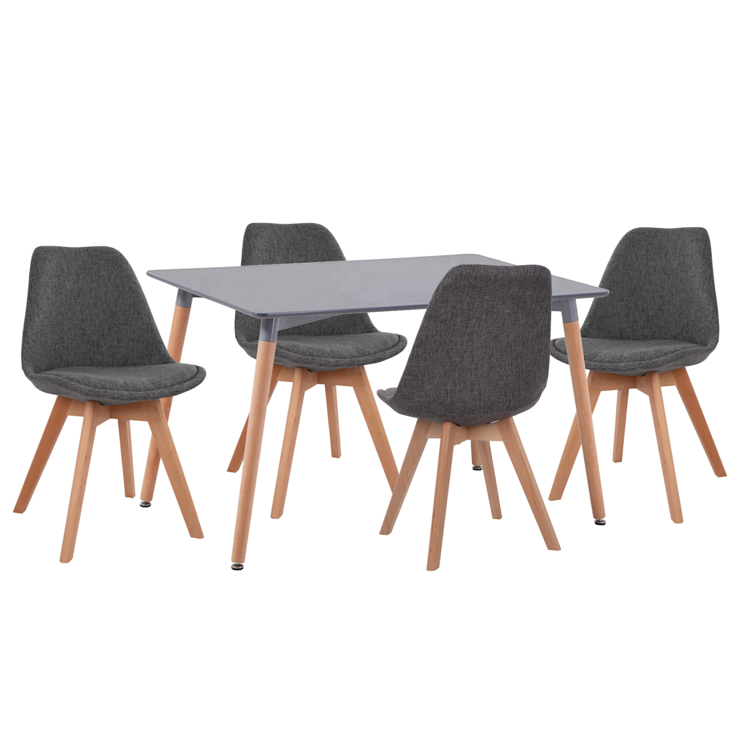 set-trapezarias-5tmch-fb921177-mdf-top-s-6 ΣΕΤ ΤΡΑΠΕΖΑΡΙΑΣ 5ΤΜΧ VEGAS HM21177 MDF TOP ΣΕ ΓΚΡΙ--ΥΦΑΣΜΑ ΣΕ ΓΚΡΙ - Image 1