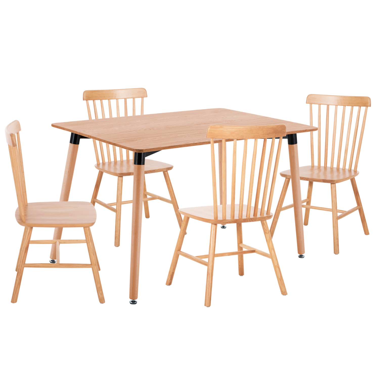 set-trapezarias-5tmch-fb921183-mdf-top-x-9 ΣΕΤ ΤΡΑΠΕΖΑΡΙΑΣ 5ΤΜΧ LUCIEN HM21183 MDF TOP & ΞΥΛΟ ΟΞΙΑΣ ΣΕ ΦΥΣΙΚΟ ΧΡΩΜΑ - Image 1