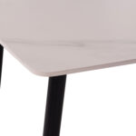 ΣΕΤ ΤΡΑΠΕΖΑΡΙΑΣ 5ΤΜΧ RAVEN HM21264.01 ΚΕΡΑΜΙΚΟ TOP ΛΕΥΚΟ ΜΑΡΜΑΡΟ--ΒΕΛΟΥΔΟ ΣΑΠΙΟ ΜΗΛΟ - Image 5