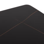 ΣΕΤ ΤΡΑΠΕΖΑΡΙΑΣ 5ΤΜΧ RAVEN HM21264.02 ΚΕΡΑΜΙΚΟ TOP ΜΑΥΡΟ ΜΑΡΜΑΡΟ--ΒΕΛΟΥΔΟ ΣΑΠΙΟ ΜΗΛΟ - Image 5