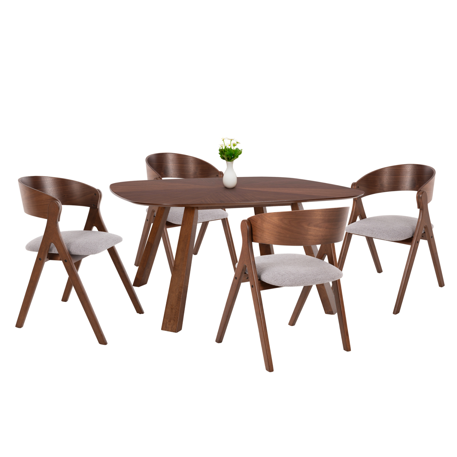 set-trapezarias-5tmch-fb92134001-trapezi ΣΕΤ ΤΡΑΠΕΖΑΡΙΑΣ 5ΤΜΧ NEKKER HM21340.01 ΤΡΑΠΕΖΙ ΑΠΟ MDF--ΚΑΡΕΚΛΕΣ ΑΠΟ RUBBERWOOD - Image 1
