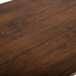ΣΕΤ ΤΡΑΠΕΖΑΡΙΑΣ 5ΤΜΧ PEARY HM9416.11 ΜΕΤΑΛΛΟ ΜΑΥΡΟ-MDF ΚΑΡΥΔΙ 110x60x74Yεκ. - Image 7