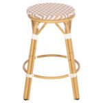 ΣΚΑΜΠΟ ΑΛΟΥΜΙΝΙΟΥ ΜΕΣ.ΥΨΟΥΣ CHINO HM6286.04 BAMBOO LOOK ΦΥΣΙΚΟ & TEXTILENE 43x43x65Υεκ - Image 3
