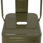 ΣΚΑΜΠΟ BAR ΜΕΤΑΛΛΙΚΟ MELITA ME ΠΛΑΤΗ ΣΕ DARK OLIVE GREEN HM8643.03 43Χ43Χ100εκ. - Image 8