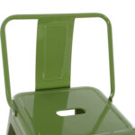 ΣΚΑΜΠΟ BAR ΜΕΤΑΛΛΙΚΟ MELITA ME ΠΛΑΤΗ ΣΕ LIGHT OLIVE GREEN HM8643.13 43Χ43Χ100Yεκ. - Image 7