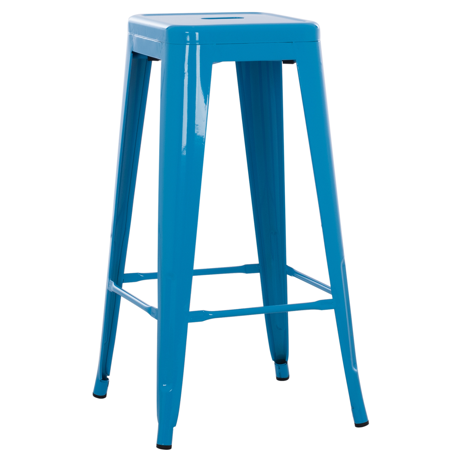 skampo-bar-metalliko-se-mple-fb9864208-4 ΣΚΑΜΠΟ BAR ΜΕΤΑΛΛΙΚΟ MELITA ΣΕ ΜΠΛΕ HM8642.08 43x43x78 εκ. - Image 1