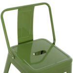 ΣΚΑΜΠΟ ΜΕΣΑΙΟΥ ΥΨΟΥΣ ΜΕΤΑΛΛΙΚΟ MELITA ΣΕ LIGHT OLIVE GREEN HM8574.13 42x42x98 εκ. - Image 7