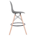 ΣΚΑΜΠΟ ΜΠΑΡ RENATA HM0173.10 ΓΚΡΙ 58x56x107Υ εκ. - Image 4