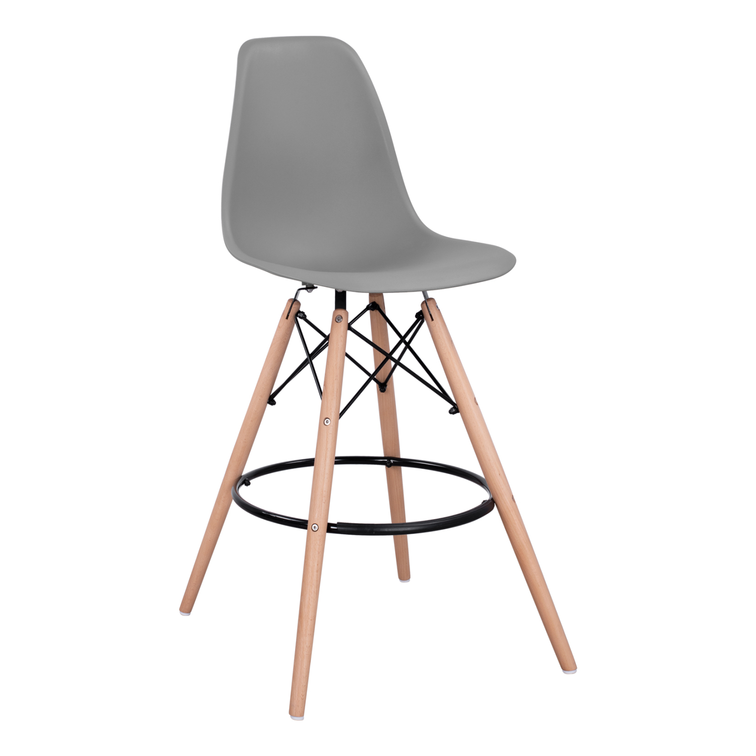 skampo-mpar-fb9017310-gkri-58x56x107y-ek-8 ΣΚΑΜΠΟ ΜΠΑΡ RENATA HM0173.10 ΓΚΡΙ 58x56x107Υ εκ. - Image 1