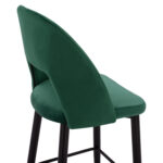 ΣΚΑΜΠΟ ΜΠΑΡ HARPER HM8526.03 ΒΕΛΟΥΔΟ ΚΥΠΑΡΙΣΣΙ ΜΕ ΜΕΤΑΛΛΙΚΟ ΣΚΕΛΕΤΟ 50x51x111Y εκ. - Image 9