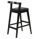 ΣΚΑΜΠΟ ΜΠΑΡ NAMI HM9952.02 RUBBERWOOD & PU-ΜΑΥΡΟ 47,5x59x102,5Υεκ. - Image 4