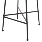 ΣΚΑΜΠΟ ΜΠΑΡ ΜΕΣ.ΥΨΟΥΣ ALLEGRA HM5709.11 ΜΕΤΑΛΛΟ&ΜΑΞΙΛΑΡΙ ΜΑΥΡΟ-WICKER ΜΠΕΖ 46x46x99Υεκ - Image 10