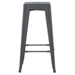 ΣΚΑΜΠΟ ΜΠΑΡ ΜΕΤΑΛΛΙΚΟ MELITA-PRO HM8642.50 ΣΕ ΓΚΡΙ 43x43x78Υεκ. - Image 3