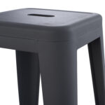 ΣΚΑΜΠΟ ΜΠΑΡ ΜΕΤΑΛΛΙΚΟ MELITA-PRO HM8642.50 ΣΕ ΓΚΡΙ 43x43x78Υεκ. - Image 6