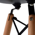 ΣΚΑΜΠΟ ΜΠΑΡ RENATA HM0173.02 ΜΑΥΡΟ 47x50x108Υ εκ. - Image 8