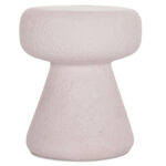 ΣΚΑΜΠΟ ΣΤΡΟΓΓΥΛΟ INTERON HM18171.02 FIBER CEMENT ΣΕ ΛΕΥΚΟ--Φ34x39Υεκ. - Image 7
