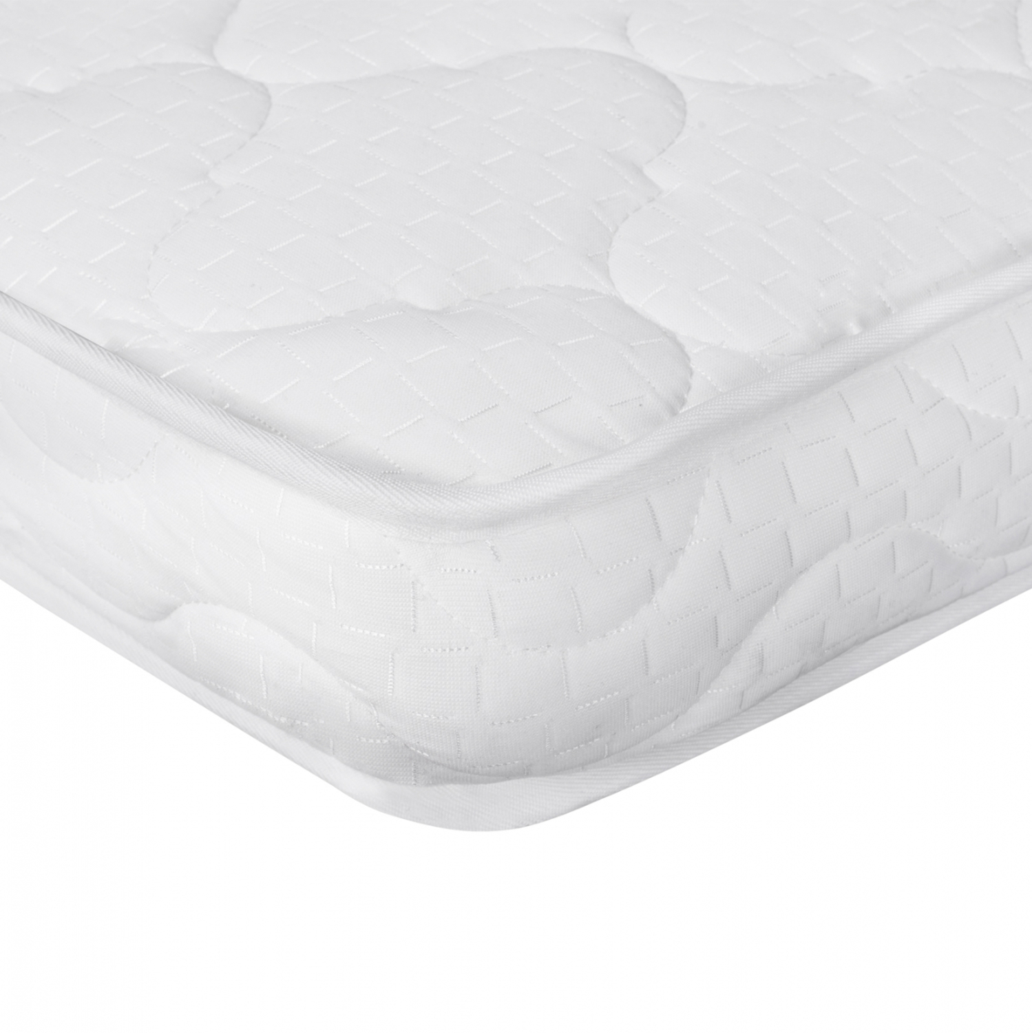 stroma-afroy-jordy-90x200x15y-fb937410-r ΣΤΡΩΜΑ ΑΦΡΟΥ ΧΩΡΙΣ ΕΛΑΤΗΡΙΑ JORDY 90X200x15Y-- HM374.10 (ROLL PACKING) ΛΕΥΚΟ - Image 1