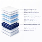 ΣΤΡΩΜΑ CONTINUOUS SPRING ΑΝΩΣΤΡΩΜΑ ALOE VERA 160X200 HM372.16 ΜΟΝΗΣ ΟΨΗΣ - Image 4