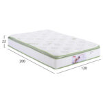 ΣΤΡΩΜΑ CONTINUOUS SPRING ΜΕ ΑΝΩΣΤΡΩΜΑ ALOE VERA 120X200 HM372.18 ΜΟΝΗΣ ΟΨΗΣ - Image 2