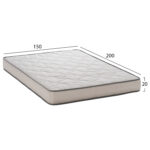 ΣΤΡΩΜΑ DREAMTOPIA ΣΕΙΡΑ RELIEF HM653.150 BONNELL SPRING 150x200x20Y εκ. - Image 2