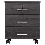 ΣΥΡΤΑΡΙΕΡΑ ΓΡΑΦΕΙΟΥ HAYDEN HM2282.01 ΣΕ ΑΝΘΡΑΚΙ ΧΡΩΜΑ 39.5x40x46.5Υεκ - Image 3