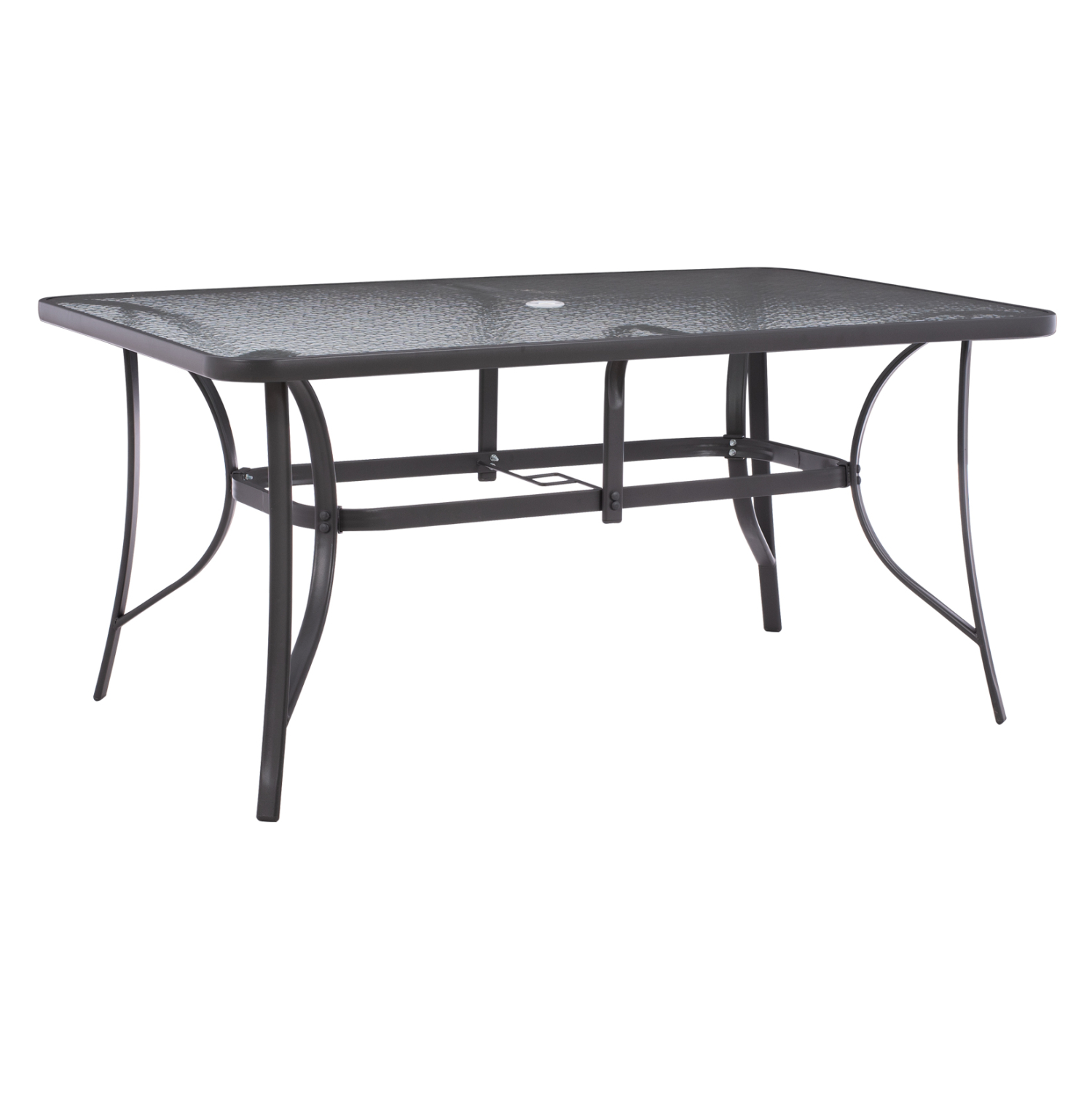 trapezi-150x90ch75yek-metalliko-orthogon-7 ΤΡΑΠΕΖΙ BRUNO 150X90Χ75Υεκ. ΜΕΤΑΛΛΙΚΟ ΟΡΘΟΓΩΝΙΟ ΓΚΡΙ ΜΕ ΤΡΥΠΑ ΟΜΠΡΕΛΑΣ Φ38 HM5145.11 - Image 1