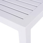 ΤΡΑΠΕΖΙ ΑΛΟΥΜΙΝΙΟΥ QIANA HM5402.01 ΛΕΥΚΟ 45x45x45,5Υ εκ. - Image 5