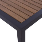 ΤΡΑΠΕΖΙ ΑΛΟΥΜΙΝΙΟΥ SABRA HM5403.02 ΓΚΡΙ ΜΕ POLYWOOD 45Χ45X45,5Yεκ. - Image 5