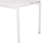 ΤΡΑΠΕΖΙ ΑΛΟΥΜΙΝΙΟΥ RACHEL HM6339.02 ΛΕΥΚΟ 150x80x75Υεκ. - Image 9