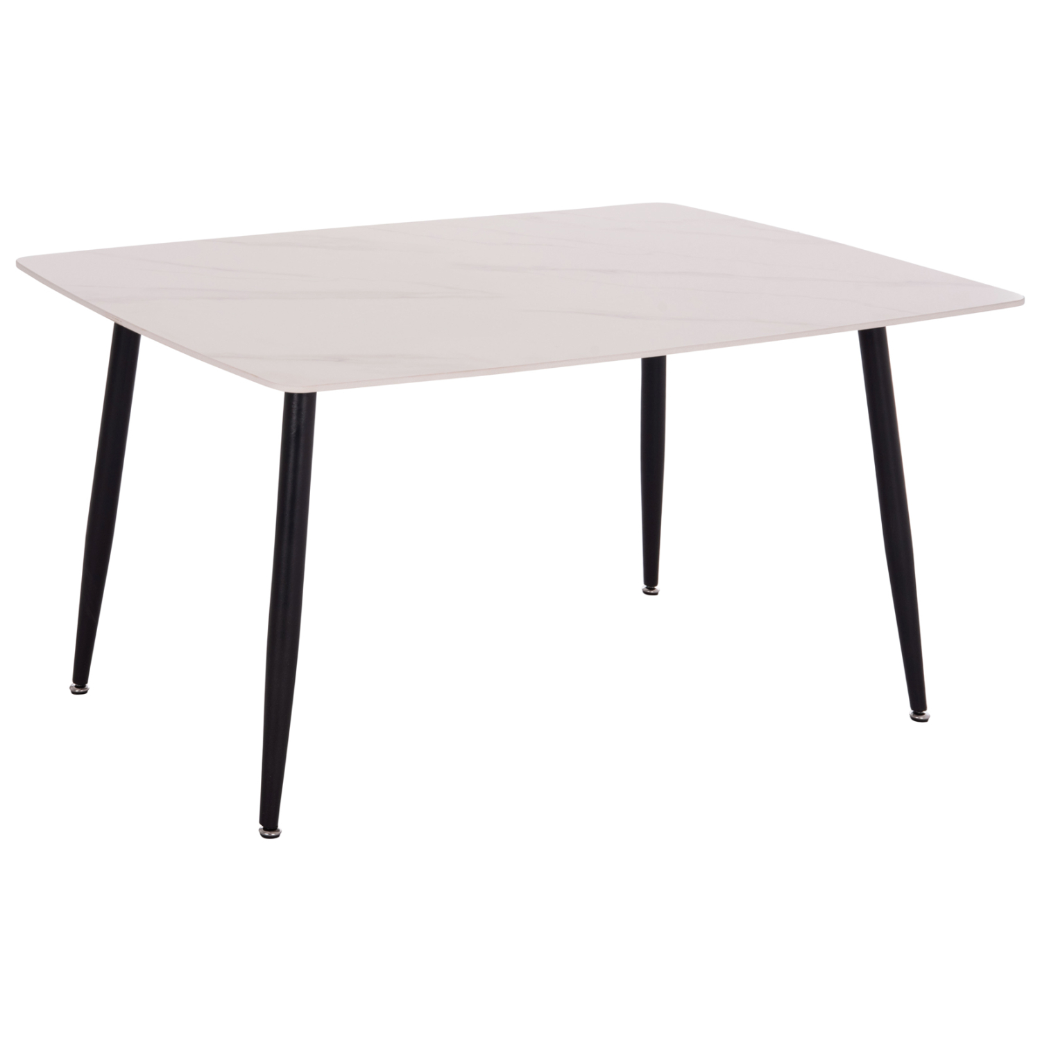 trapezi-fb91814901-keramiko-top-me-opsi- ΤΡΑΠΕΖΙ RAVEN HM18149.01 ΚΕΡΑΜΙΚΟ TOP ΜΕ ΟΨΗ ΛΕΥΚΟ ΜΑΡΜΑΡΟ 140x80x74Υεκ. - Image 1