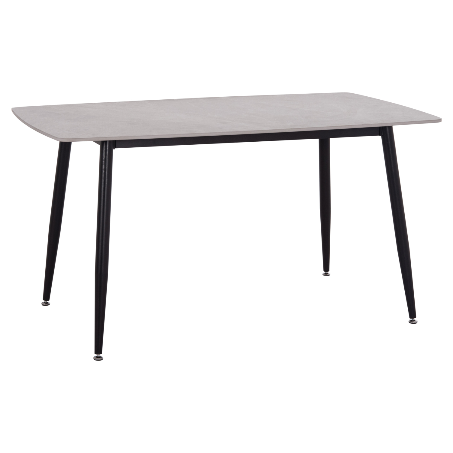 trapezi-fb91814913-keramiko-top-gkri-mar-10 ΤΡΑΠΕΖΙ RAVEN HM18149.13 ΚΕΡΑΜΙΚΟ TOP ΜΕ ΟΨΗ ΓΚΡΙ ΜΑΡΜΑΡΟ 140x80x74Υεκ. - Image 1