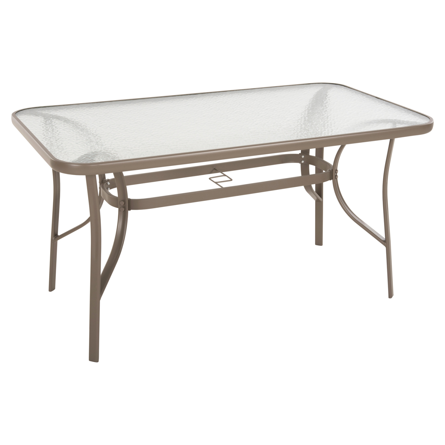 trapezi-fb9510604-sampani-metalliko-me-g ΤΡΑΠΕΖΙ BRUNO HM5106.04 ΣΑΜΠΑΝΙ ΜΕΤΑΛΛΙΚΟ ΜΕ ΓΥΑΛΙΝΗ ΕΠΙΦΑΝΕΙΑ 140Χ80Χ71Υεκ - Image 1