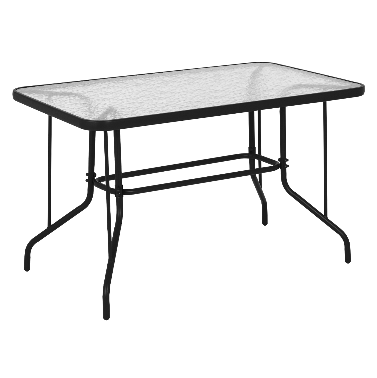 trapezi-fb9567901-metalliko-gkri-me-gyal-7 ΤΡΑΠΕΖΙ ADAM HM5679.01 ΜΕΤΑΛΛΙΚΟ ΓΚΡΙ ΜΕ ΓΥΑΛΙΝΗ ΕΠΙΦΑΝΕΙΑ 120Χ70Χ71Υεκ. - Image 1