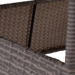 ΤΡΑΠΕΖΙ ΜΕΤΑΛΛΙΚΟ MILITARY RATTAN ΓΚΡΙ HM5141.31 120x70x75Υ εκ. - Image 9