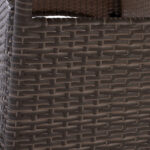 ΤΡΑΠΕΖΙ ΜΕΤΑΛΛΙΚΟ MINSK RATTAN ΓΚΡΙ HM5507.01 150x90x75Υ εκ. - Image 7