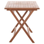 ΤΡΑΠΕΖΙ ΠΤΥΣΣΟΜΕΝΟ ΟΡΘΟΓΩΝΙΟ ERIS HM18117 ΞΥΛΟ TEAK--ΦΥΣΙΚΟ 120x70x76Υεκ. - Image 5