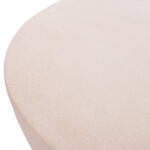 ΤΡΑΠΕΖΙ ΣΑΛΟΝΙΟΥ ΣΤΡΟΓΓΥΛΟ ALLAN HM18162.02 FIBER CEMENT ΣΕ ΛΕΥΚΟ--Φ92x49Υεκ. - Image 5