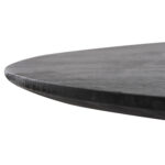 ΤΡΑΠΕΖΙ ΤΡΑΠΕΖΑΡΙΑΣ FRANTZ HM9457.12 ΜΑΣΙΦ MINDI ΞΥΛΟ ΣΕ ΜΑΥΡΟ Φ150x75Υεκ - Image 4