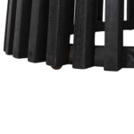 ΤΡΑΠΕΖΙ ΤΡΑΠΕΖΑΡΙΑΣ FRANTZ HM9457.12 ΜΑΣΙΦ MINDI ΞΥΛΟ ΣΕ ΜΑΥΡΟ Φ150x75Υεκ - Image 5