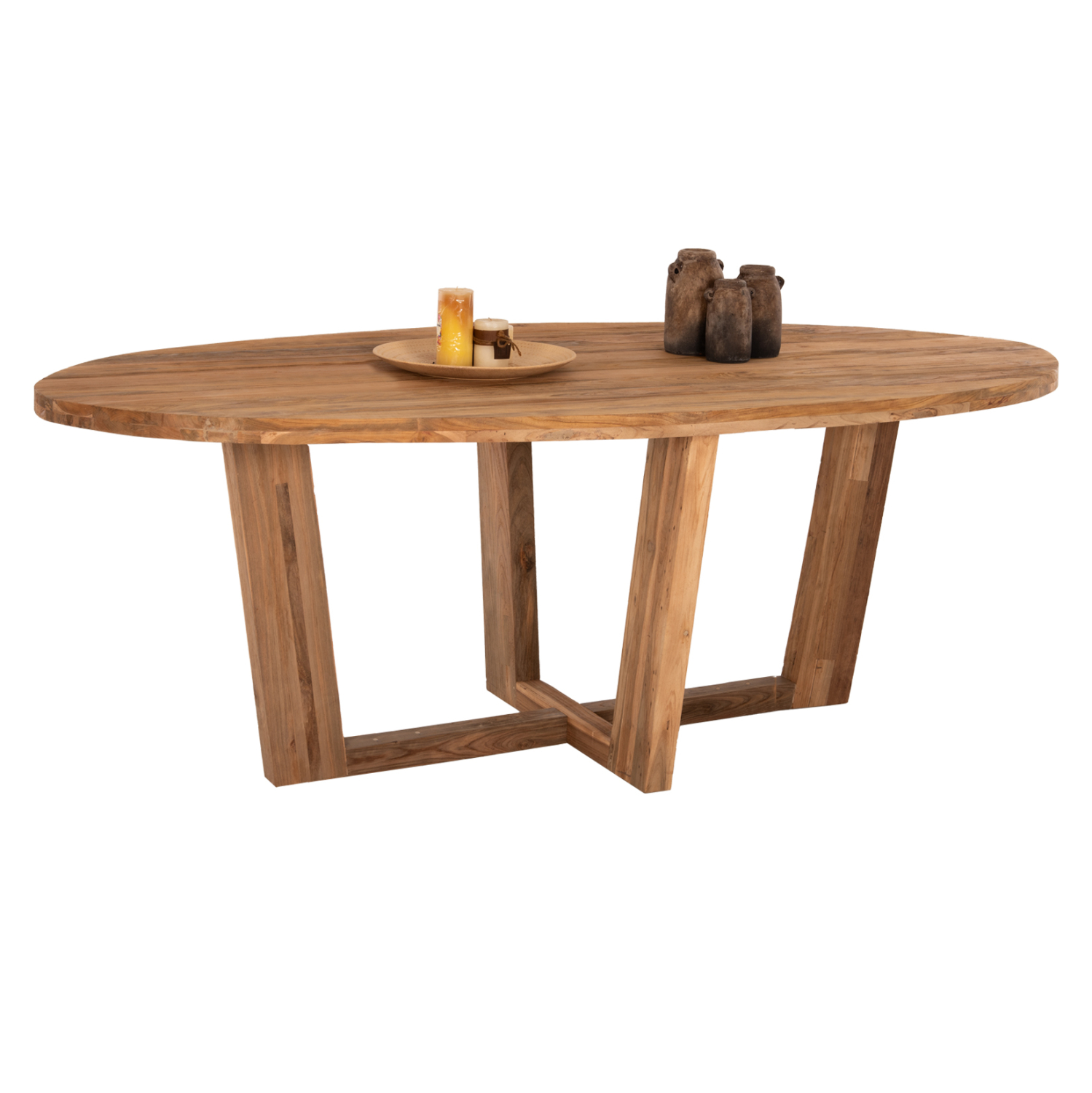 trapezi-trapezarias-fb99560-obal-anakykl-6 ΤΡΑΠΕΖΙ ΤΡΑΠΕΖΑΡΙΑΣ CARIB HM9560 ΟΒΑΛ ΑΝΑΚΥΚΛΩΜΕΝΟ ΤΕΑΚ 250x110x78Υεκ.--Β' ΔΙΑΛΟΓΗΣ - Image 1