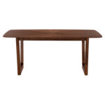 ΤΡΑΠΕΖΙ ΤΡΑΠΕΖΑΡΙΑΣ RINER ΟΡΘΟΓΩΝΙΟ HM9745 MDF ΜΕ ΚΑΠΛΑΜΑ ΚΑΡΥΔΙΑΣ 180x90x76εκ. - Image 3