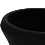 ΔΙΑΚΟΣΜΗΤΙΚΟ ΒΑΖΟ ΔΑΠΕΔΟΥ NEBULA HM4660.01S FIBER CEMENT Φ45x115Υεκ ΜΑΥΡΟ--ΞΥΛΟ ΤΕΑΚ - Image 9