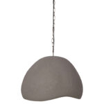 ΦΩΤΙΣΤΙΚΟ ΟΡΟΦΗΣ ΚΡΕΜΑΣΤΟ JAYLEN HM4703.03L FIBER CEMENT ΓΚΡΙ 65x55x45Υεκ. - Image 4